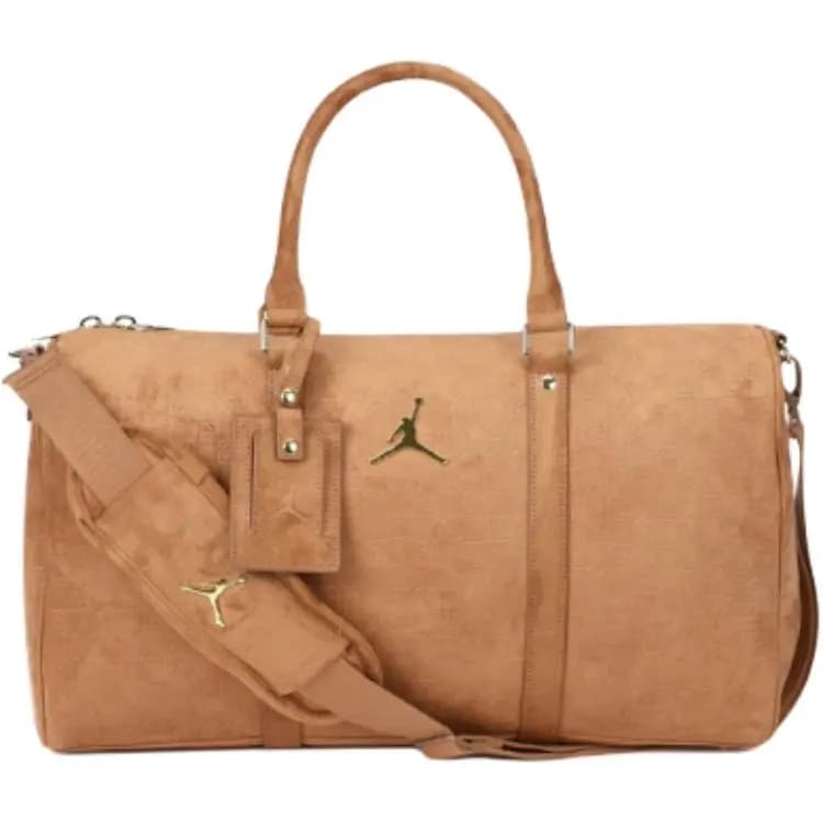 Jordan Monogram Səyahət Çantası Kişi Brandy/Ağ