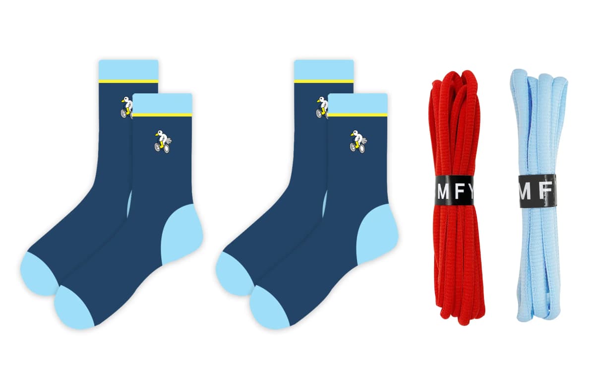 CMFY Casual Socks Set Shoelaces Unisex Couple 3