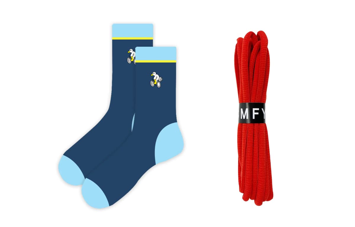 CMFY Casual Socks Set Shoelaces Unisex Couple 2