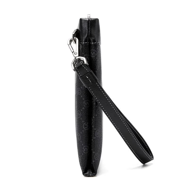 GOLF PVC Card Holder, Wallet, Handbag, Shoulder Bag, Clutch Large Men's Black 5