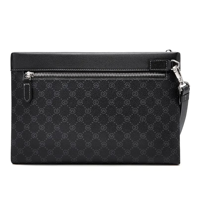 GOLF PVC Card Holder, Wallet, Handbag, Shoulder Bag, Clutch Large Men's Black 4