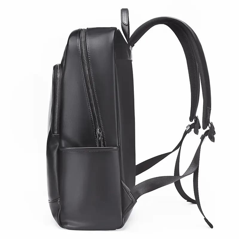 GOLF Synthetic Leather Backpack Large Size Men's Black/Dark Gray 10