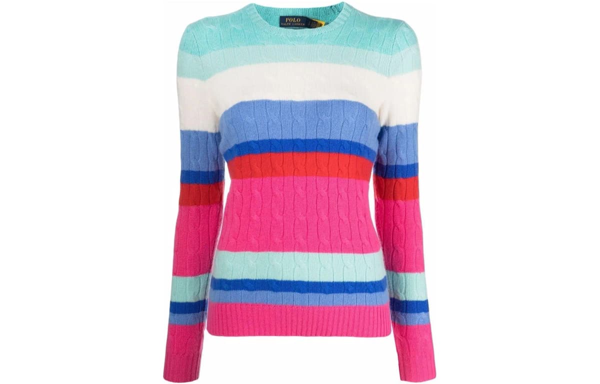 Polo Ralph Lauren FW22 Qadın Jemper Mavi