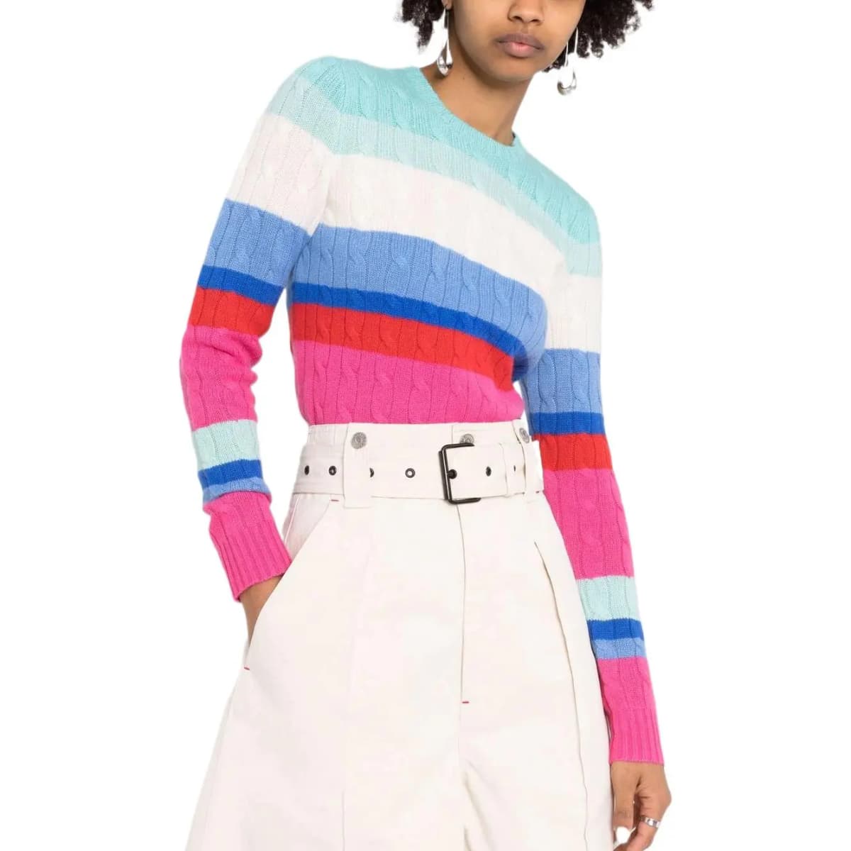 Polo Ralph Lauren FW22 Qadın Jemper Mavi 4