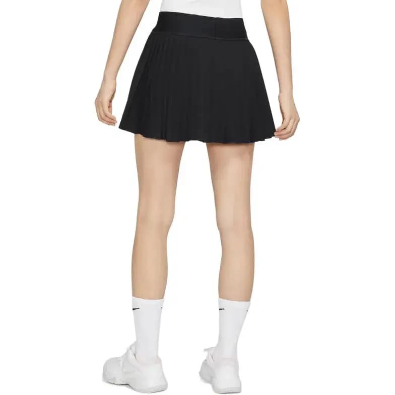 NikeCourt Dri-FIT Advantage Tennis Skirt Qadın Qara 5