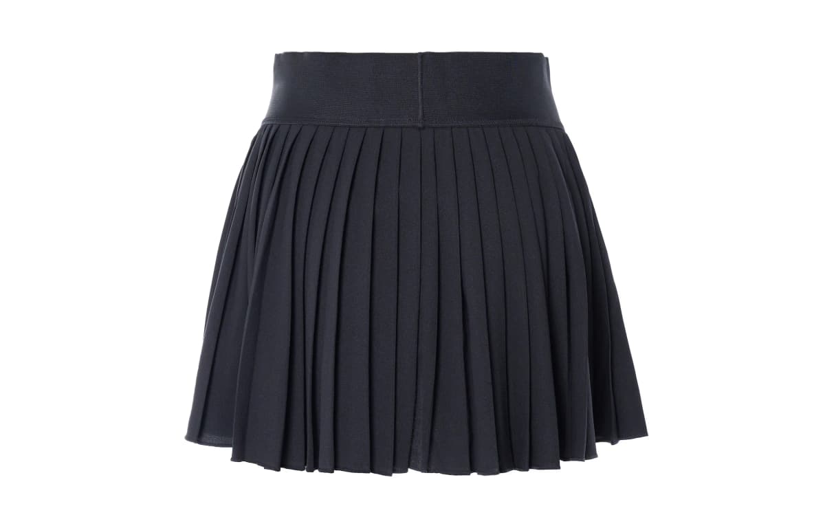 NikeCourt Dri-FIT Advantage Tennis Skirt Qadın Qara 2