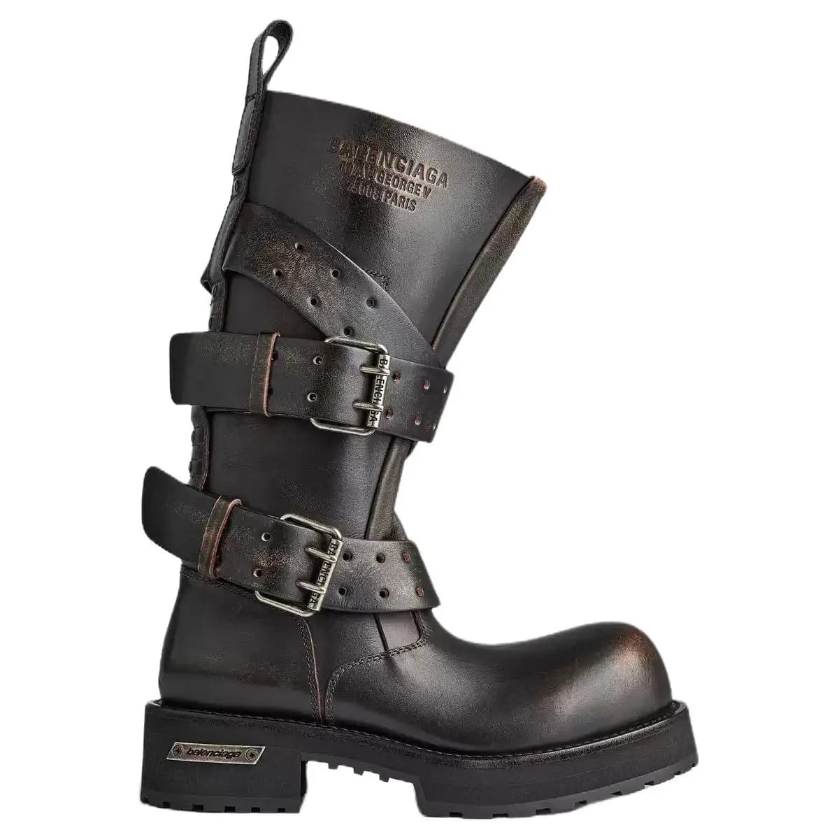 Balenciaga VENOM Kişi Çəkməsi Qəhvəyi 2