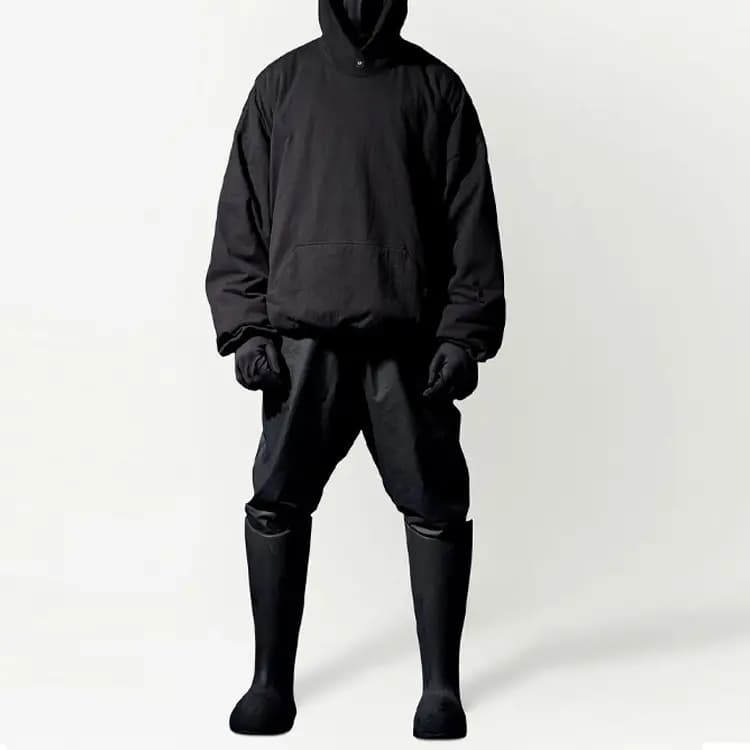 Gap X Balenciaga X YEEZY X Gap X Balenciaga Kişi Sviteri Qara 3