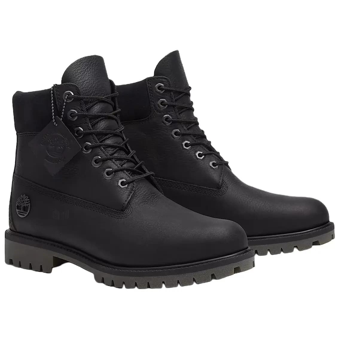 Timberland 6-Inch Martin Çəkmələri Unisex Qara 3