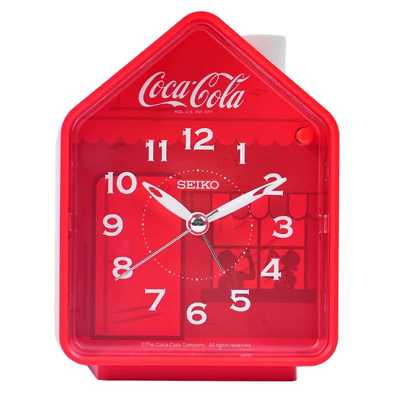 SEIKO Coca-Cola Zəngli Saat Qırmızı