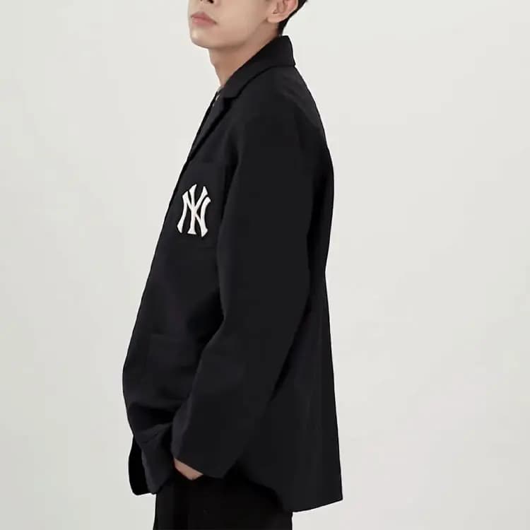 MLB FW22 New York Yankees Unisex Pencək Qara 5