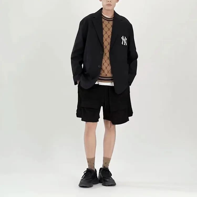 MLB FW22 New York Yankees Unisex Pencək Qara 3