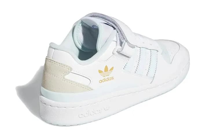 Adidas Forum Low Big Kid 'White Almost Blue' 4