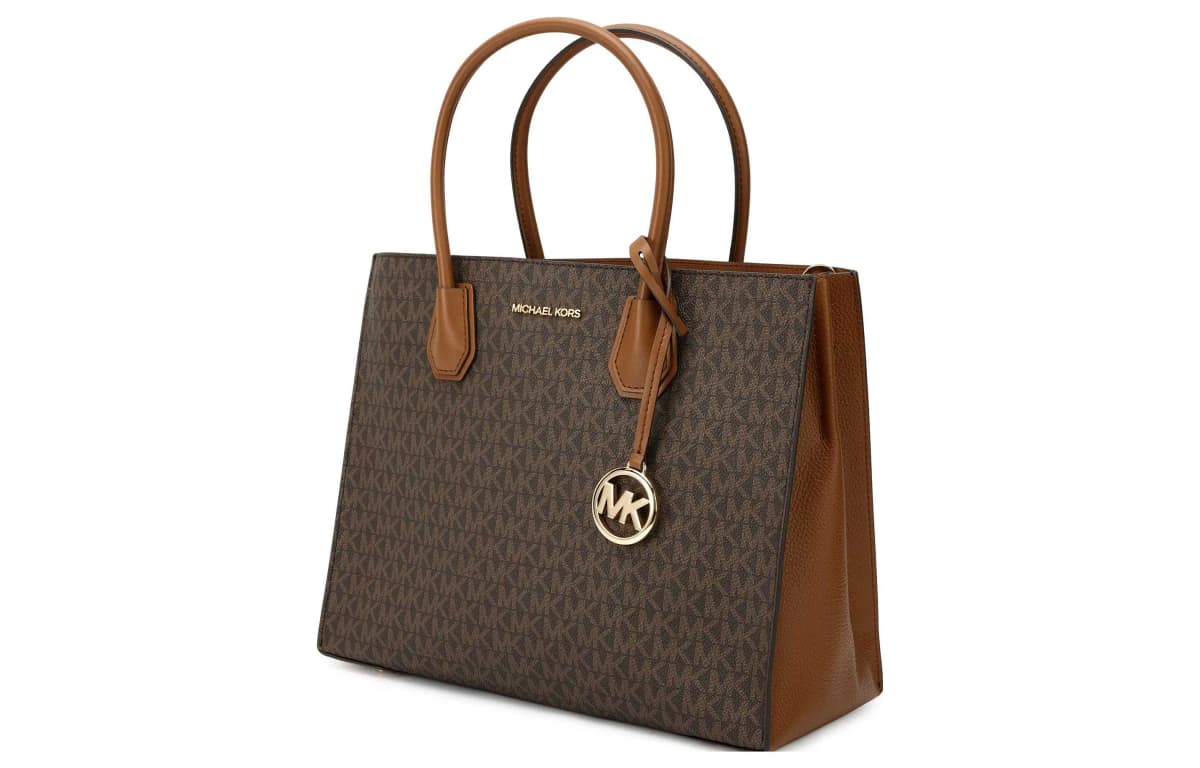 MICHAEL KORS Mercer Qadın Çantası Tünd Qəhvəyi 2
