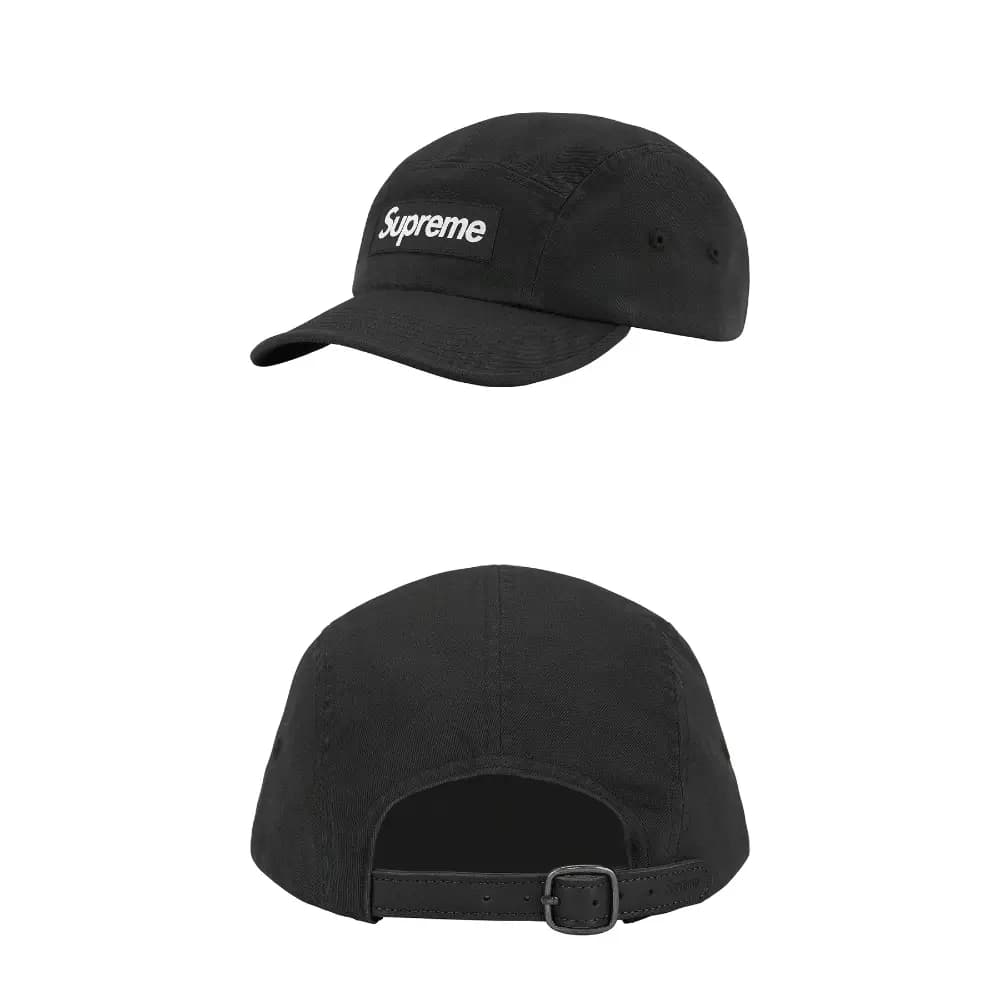 Supreme Week1 Washed Chino Twill Camp Kepkası Unisex 8