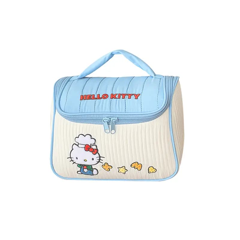 Sanrio KT Kosmetika Çantası Qadın Mavi