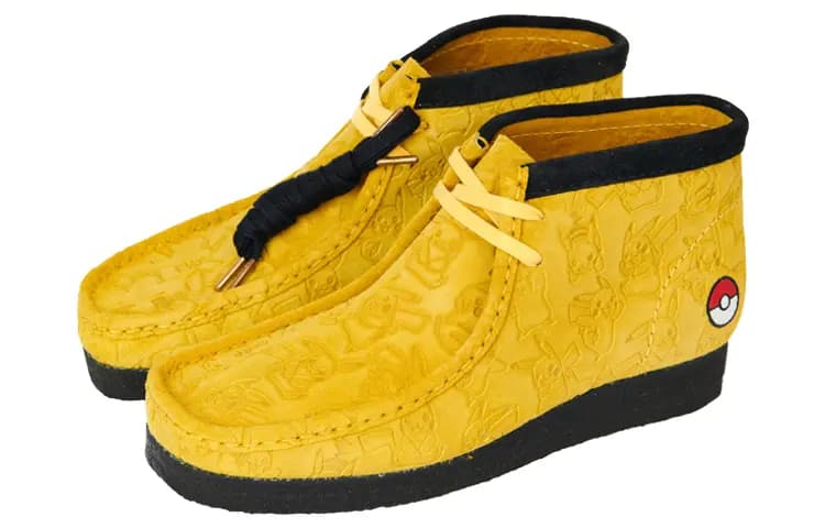 clarks Originals Wallabee Boot PokÃ©mon Yellow 3