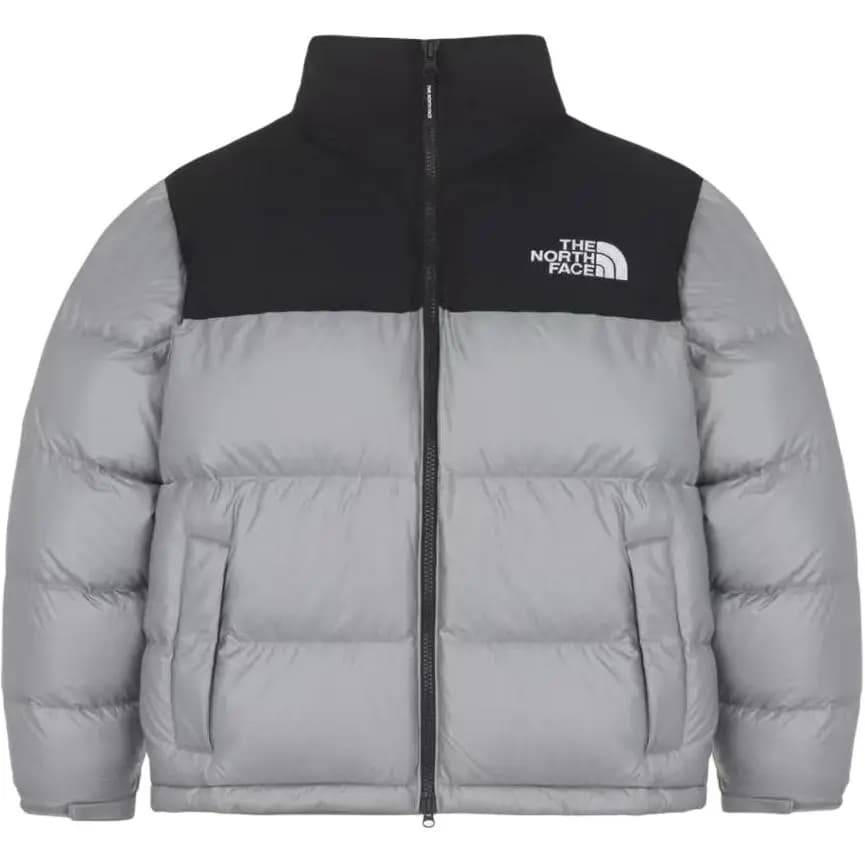 THE NORTH FACE Nuptse HYBRID DOWN BALL Puffer Pencək Unisex Boz