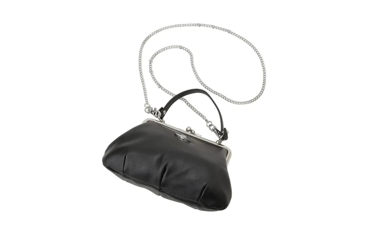 Vivienne Westwood Lambskin Wallet Regular Women's Black 6