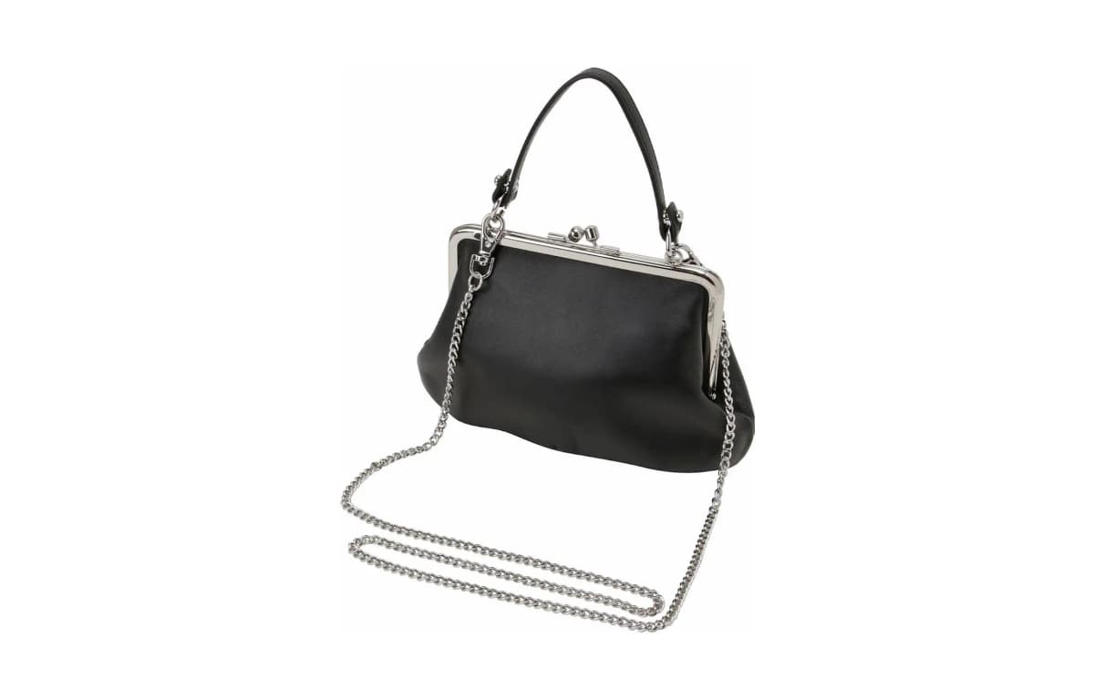 Vivienne Westwood Lambskin Wallet Regular Women's Black 4