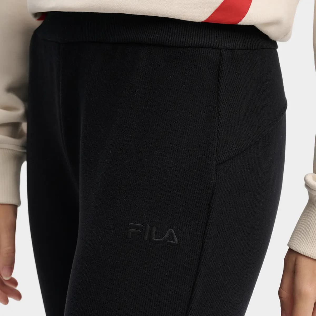 FILA ORIGINALE Qadın Toxunma Şalvar Qara 4