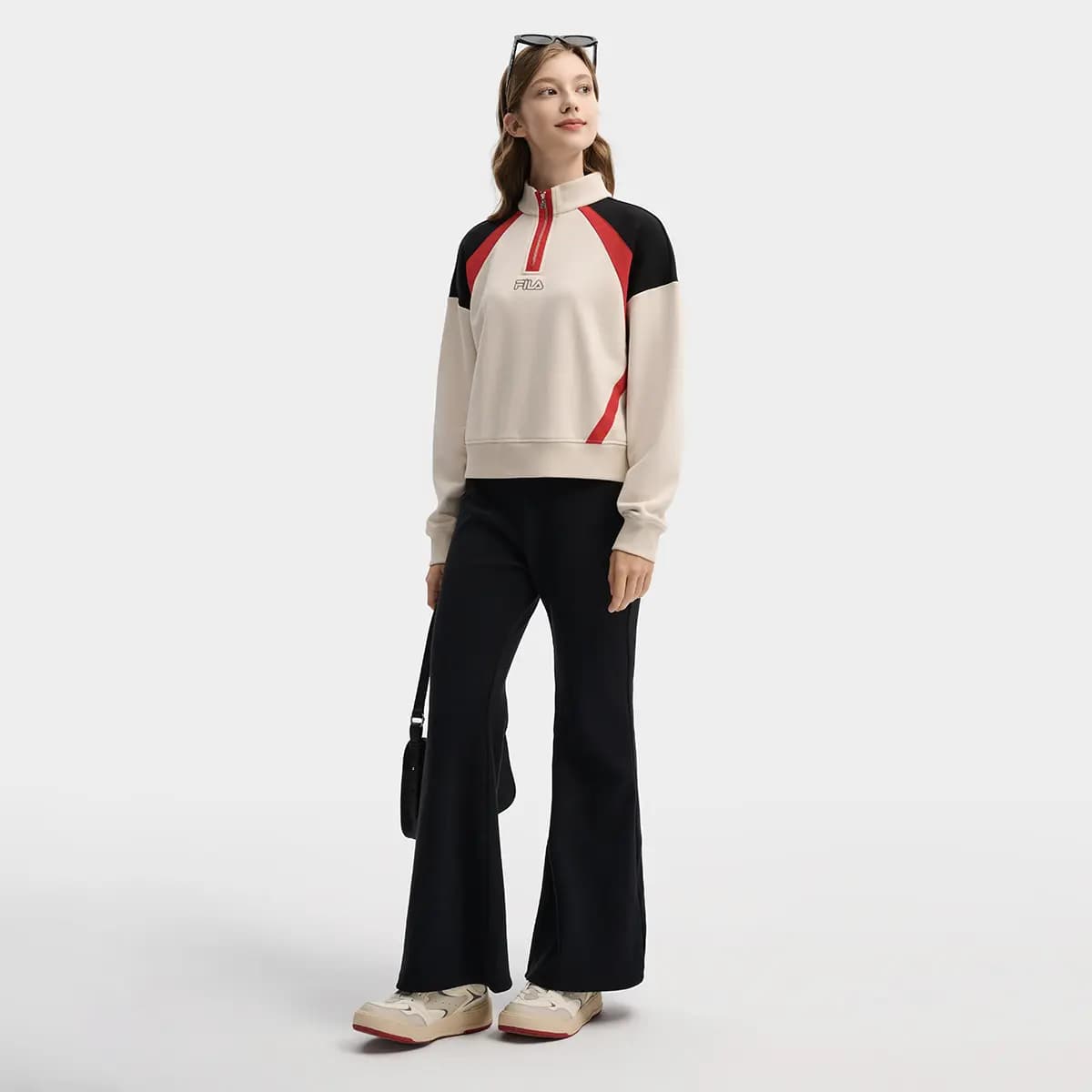 FILA ORIGINALE Qadın Toxunma Şalvar Qara 5