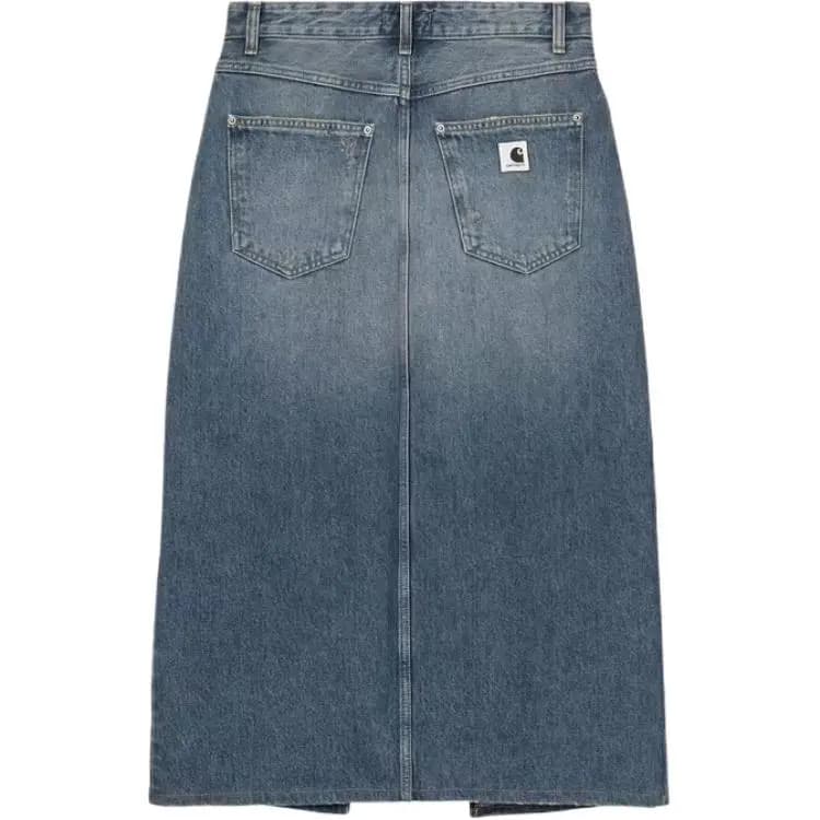 Carhartt WIP SS26 W' Brandon Qadın Denim Uzun Ətək 2