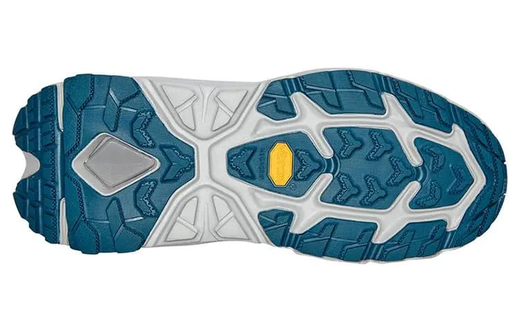 HOKA ONE ONE Kaha 2 Low Gore Tex Sharkskin Blue Coral 4