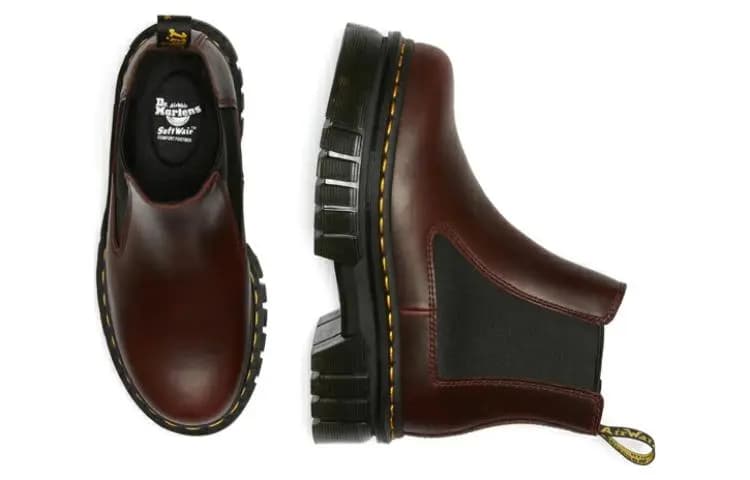 Dr.Martens Audrick Brando Chelsea Qadın Çəkməsi Qəhvəyi 3