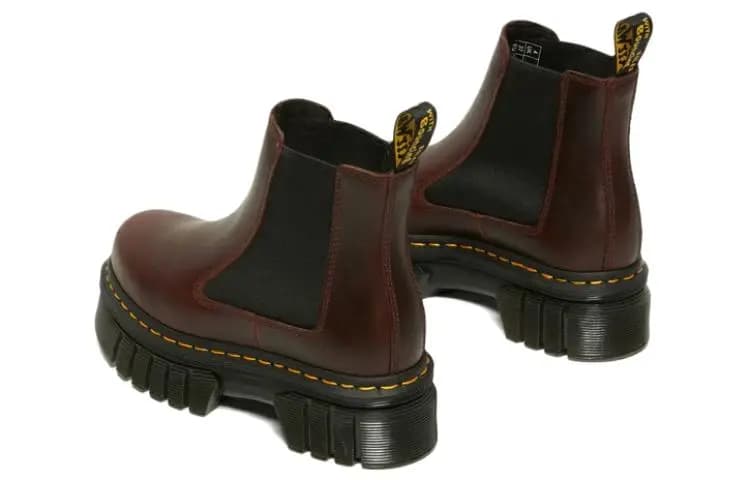Dr.Martens Audrick Brando Chelsea Qadın Çəkməsi Qəhvəyi 4