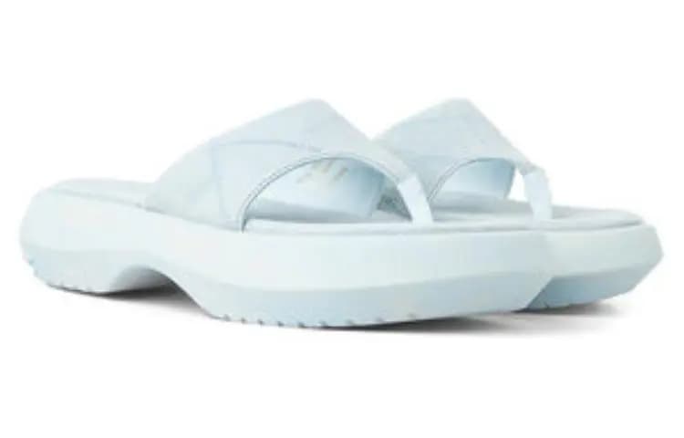 Acne Studios Flip Flops Qadın Mavi/Bej 3