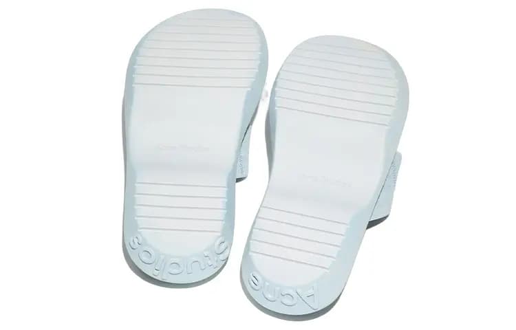 Acne Studios Flip Flops Qadın Mavi/Bej 5