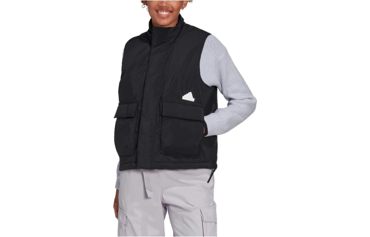 adidas New Puf Vst Qadın Jileti Qara