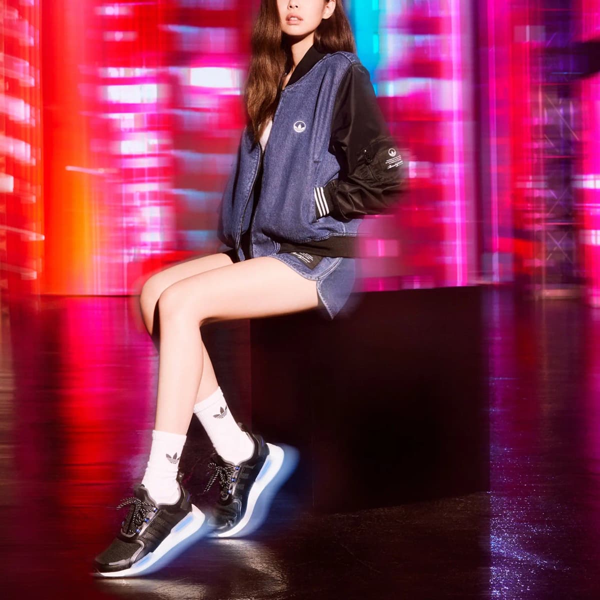 Adidas Originals COLLEGIATE Jacket Women's Blue 3