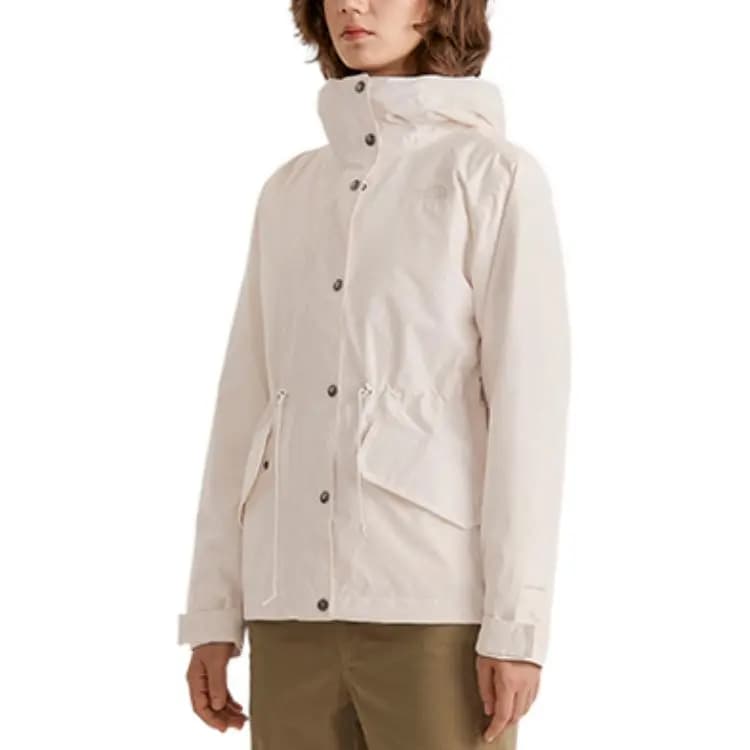 THE NORTH FACE Qadın Küləkeçirməz Pencəyi Bej 5