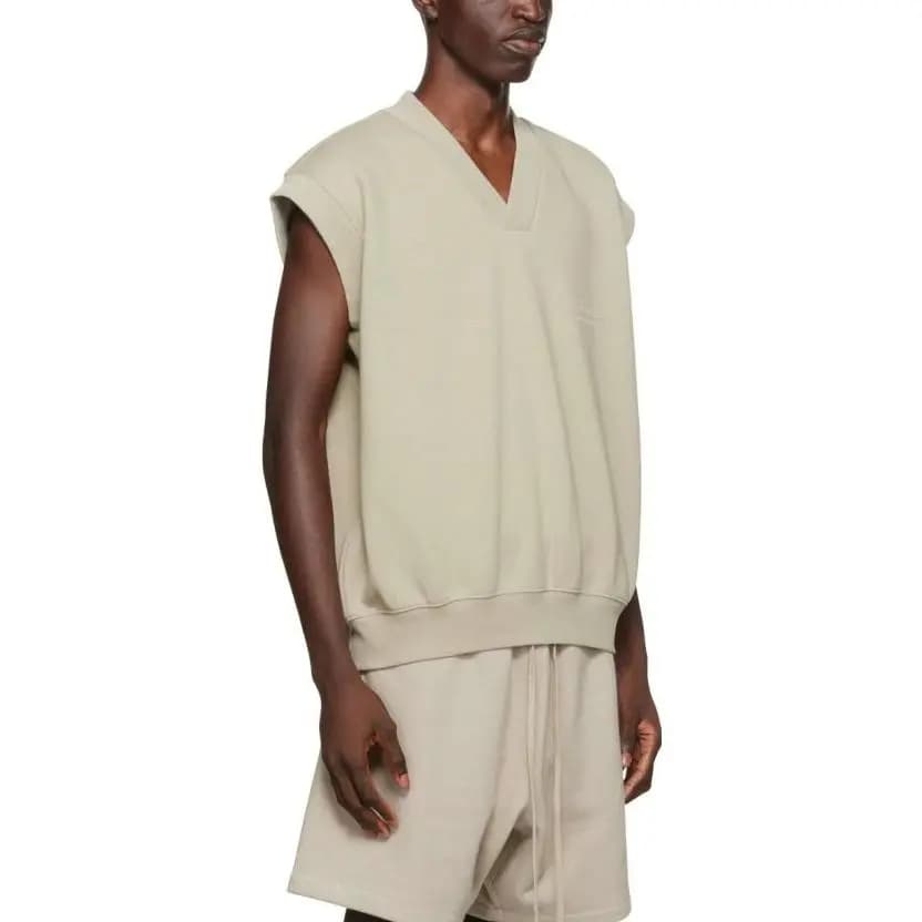 Fear Of God Essentials Unisex Jilet Boz 5