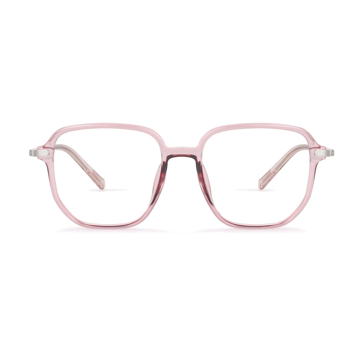 PULAIS Fashion Blue Light UV Protection Large Frame Retro Transparent Glasses Frame TR/Memory Plastic Square Functional Glasses Unisex 19