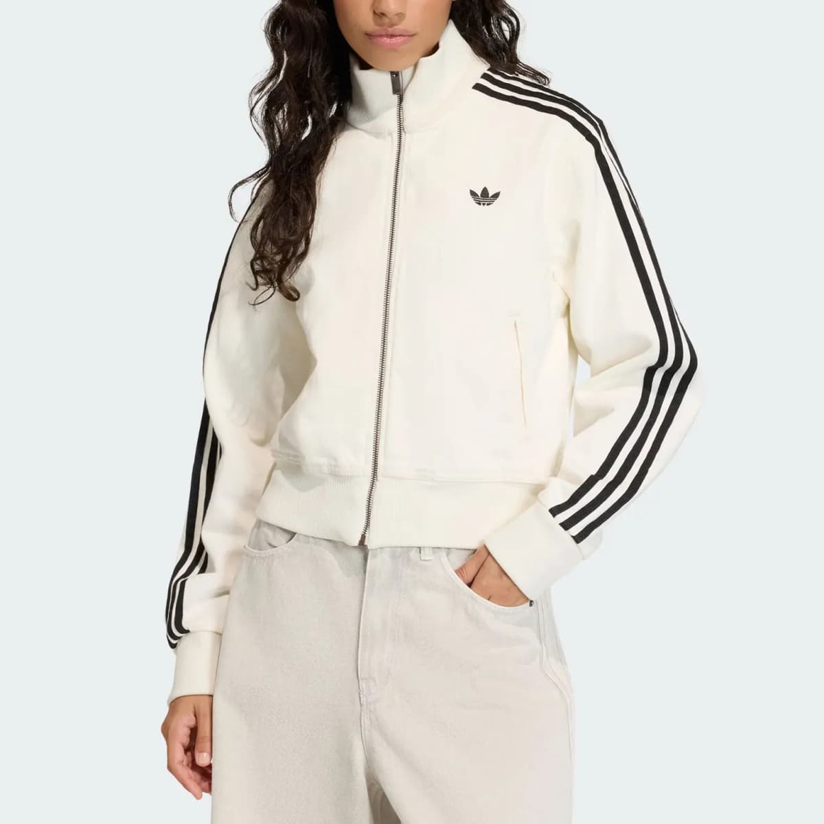 adidas originals Firebird TRACK TOP DENIM 3