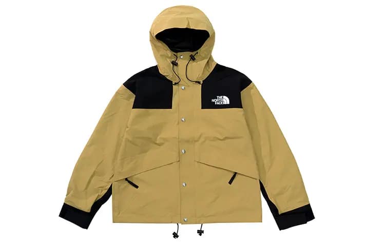 THE NORTH FACE 1986 Series FW22 Outdoor Hiking Water-Resistant Windproof Breathable Windbreaker Jacket Unisex Khaki