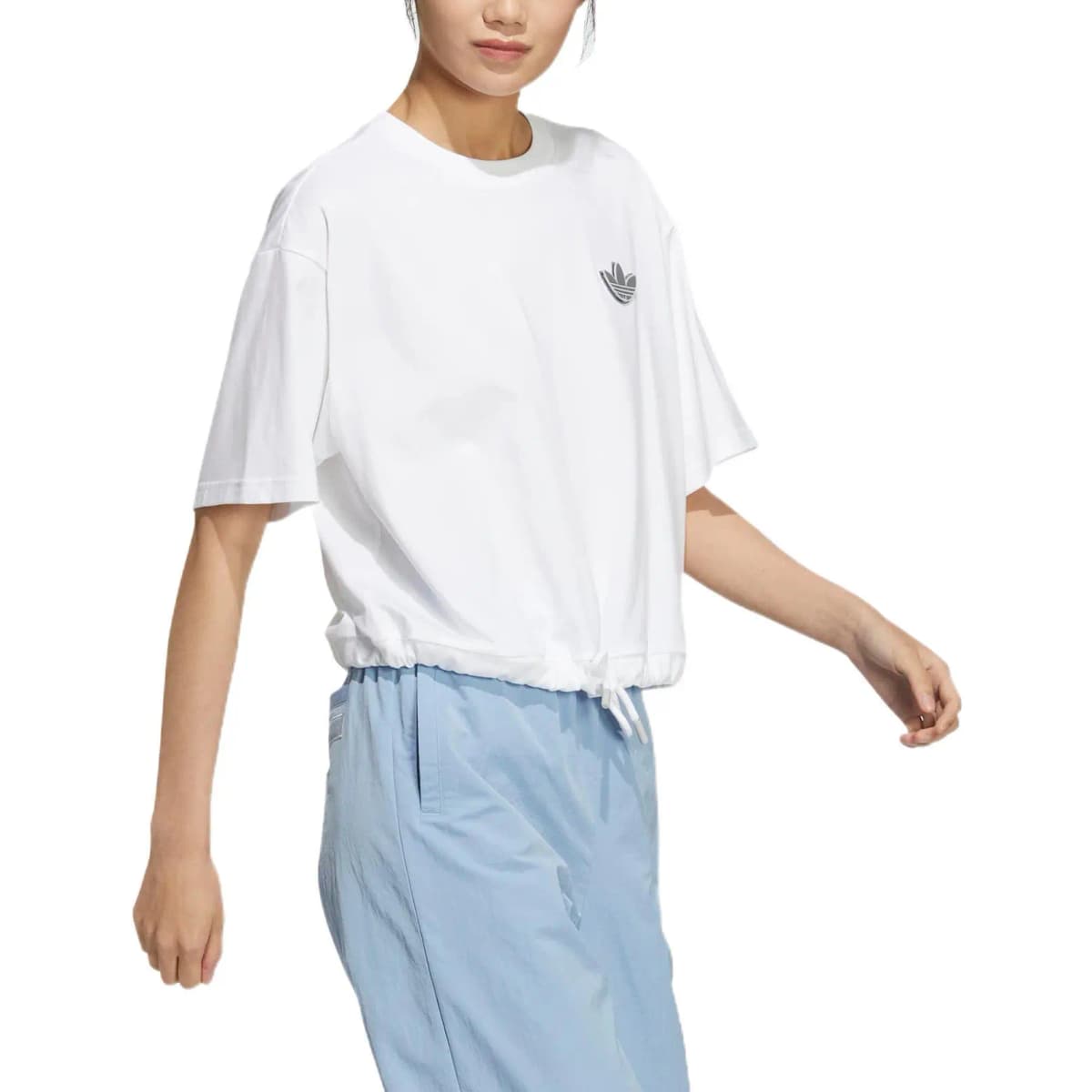 adidas Originals Adicolor Qadın T-Shirt Ağ 4