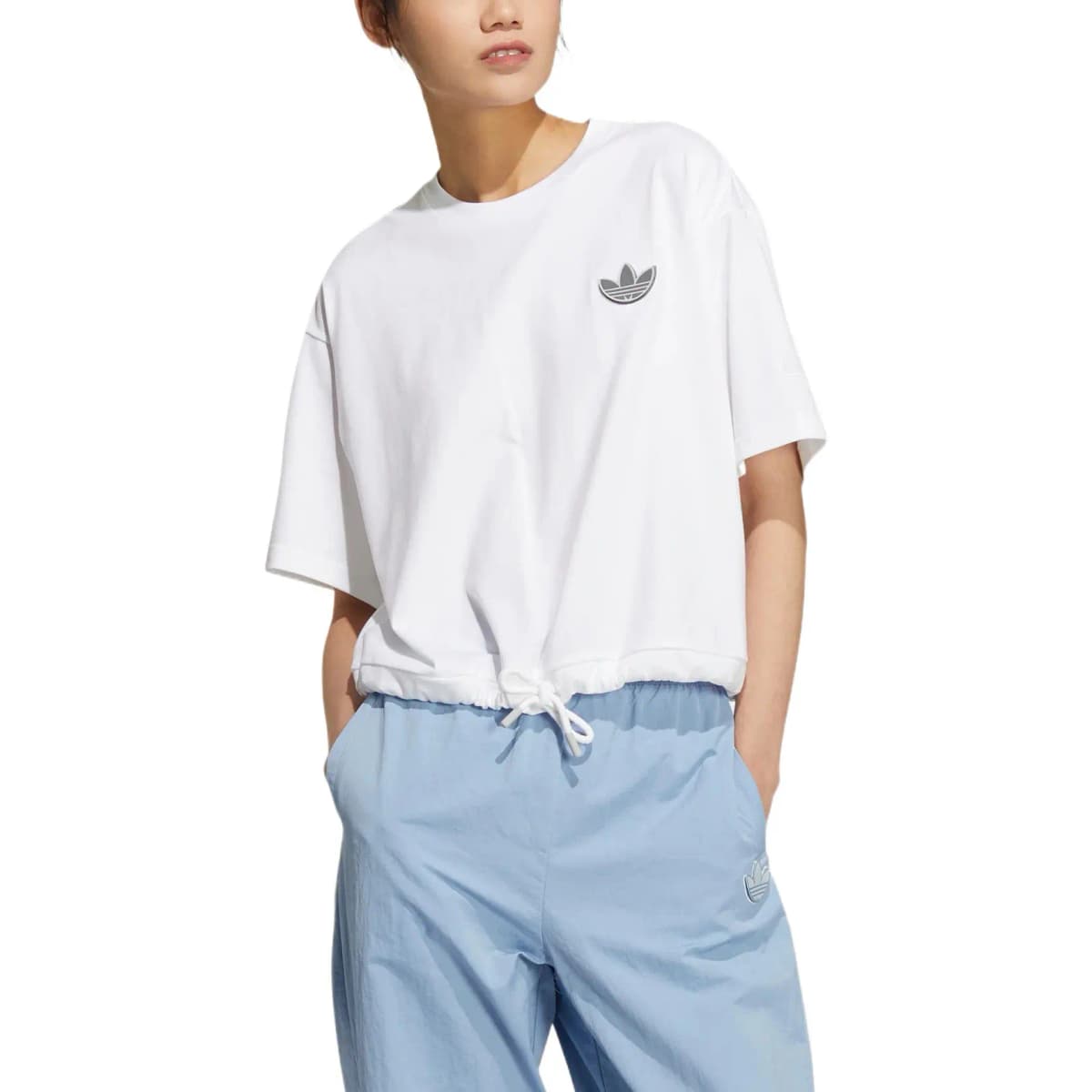 adidas Originals Adicolor Qadın T-Shirt Ağ 2