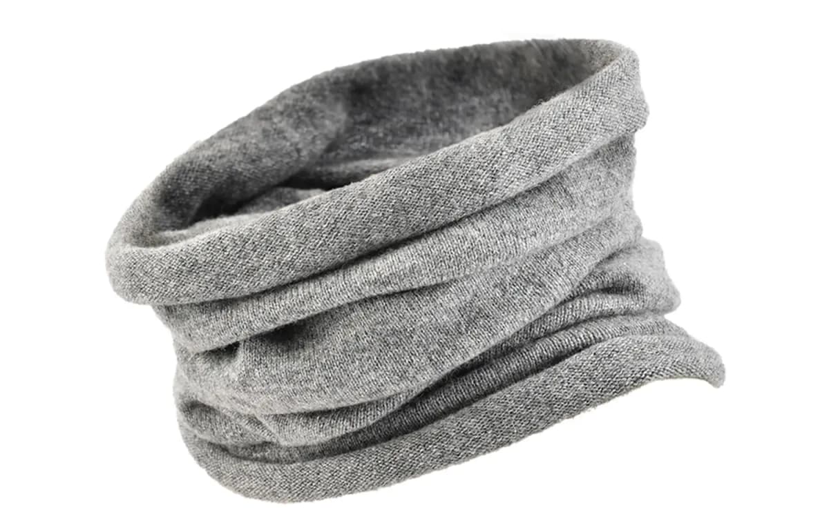 KENMONT Knitted Thick Yarn Japanese Korean Style Outdoor Cycling Warm Wool Blend Scarf Women's 2