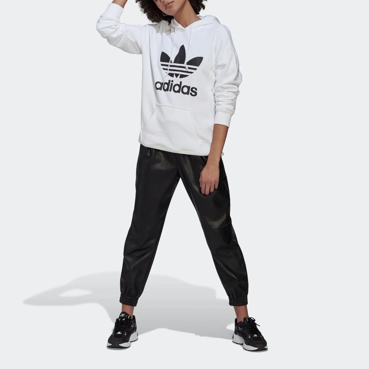 adidas Originals Trf Qadın Hudi Ağ 2