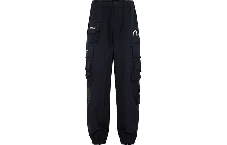 EVISU Multi-Pocket Design Cargo Casual Pants Men's 3