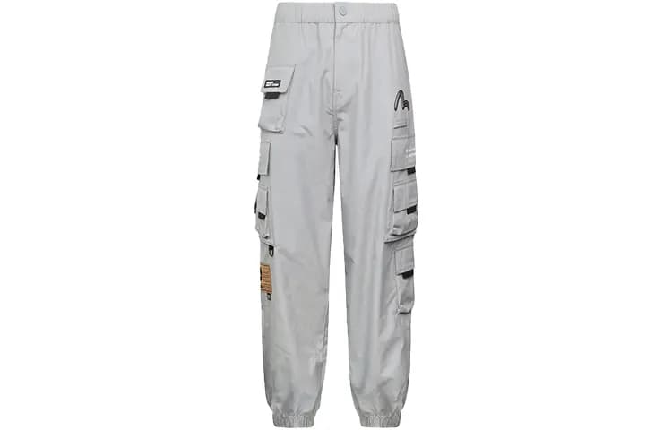 EVISU Multi-Pocket Design Cargo Casual Pants Men's