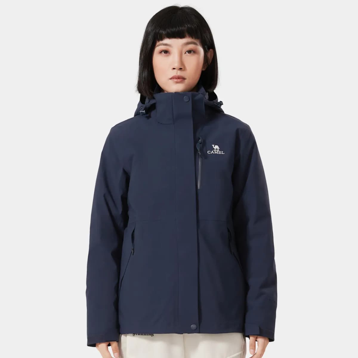 CAMEL Waterproof, Windproof, Breathable, And Thermal Windbreaker Jacket Women's 28