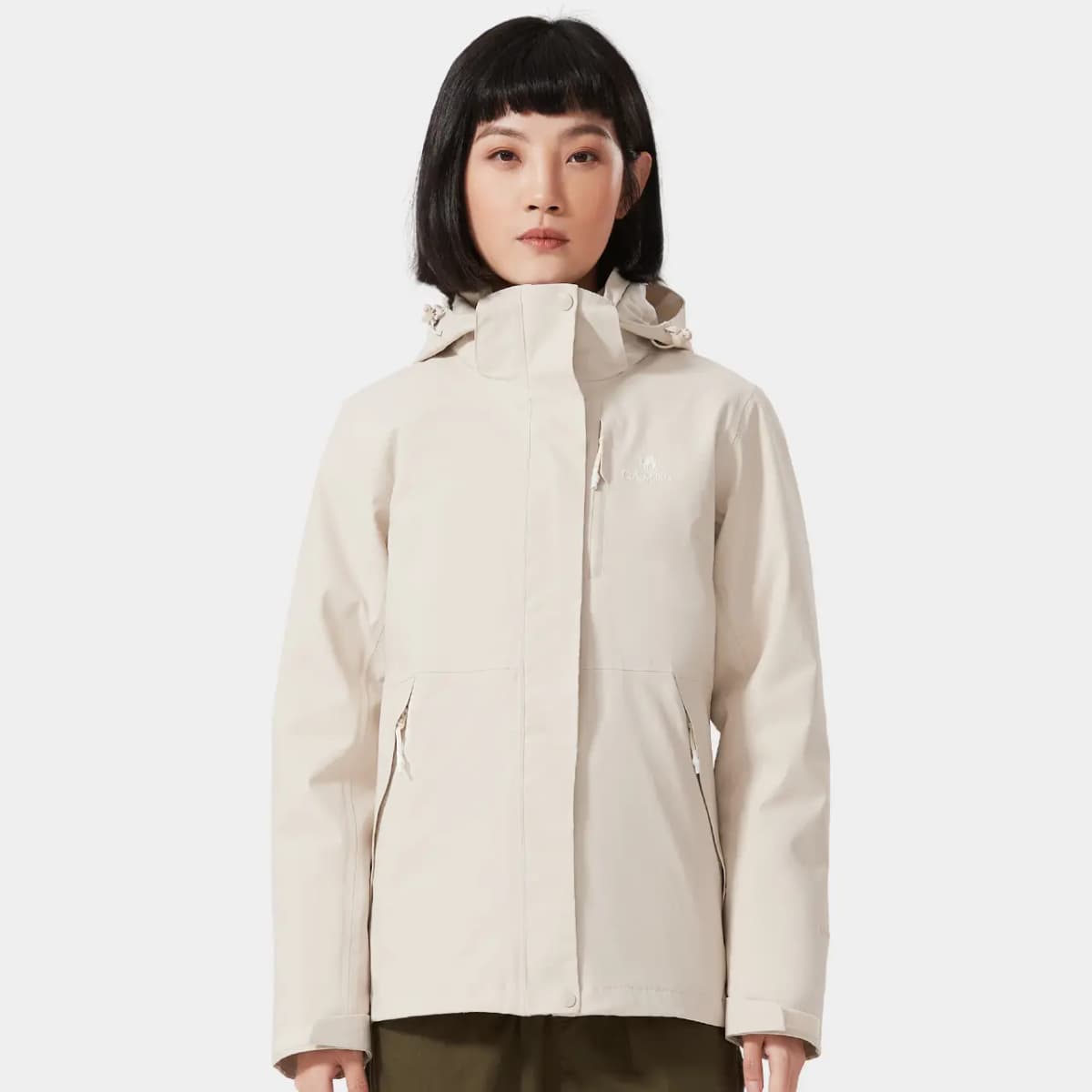 CAMEL Waterproof, Windproof, Breathable, And Thermal Windbreaker Jacket Women's 37