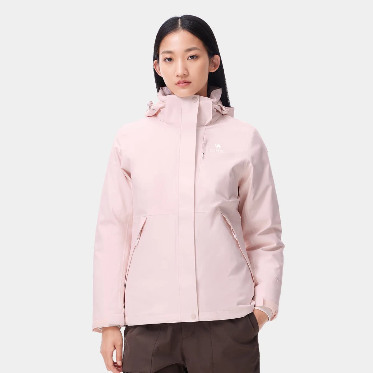CAMEL Waterproof, Windproof, Breathable, And Thermal Windbreaker Jacket Women's 43