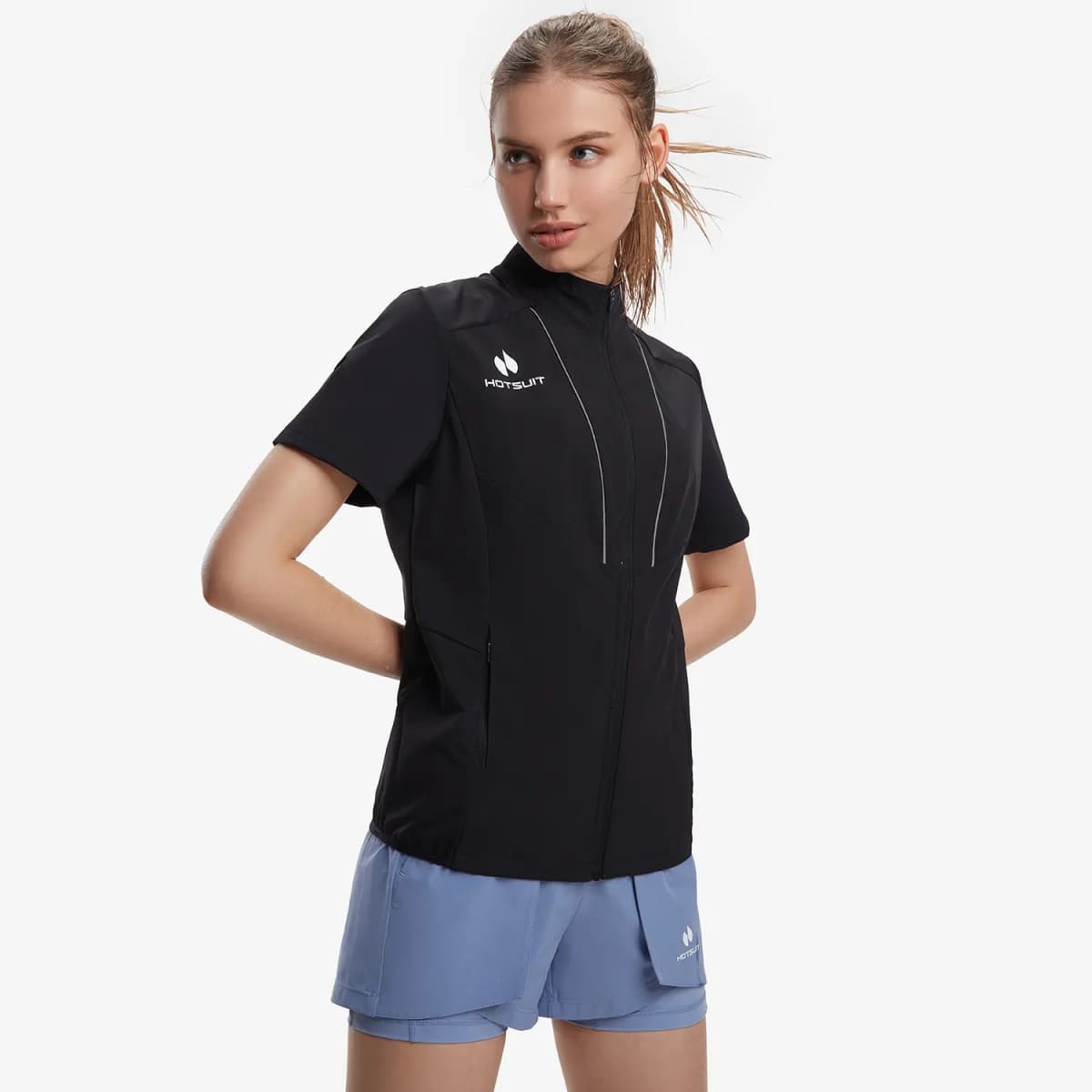 HOTSUIT Sweat Series Qadın İdman Köynəyi 5