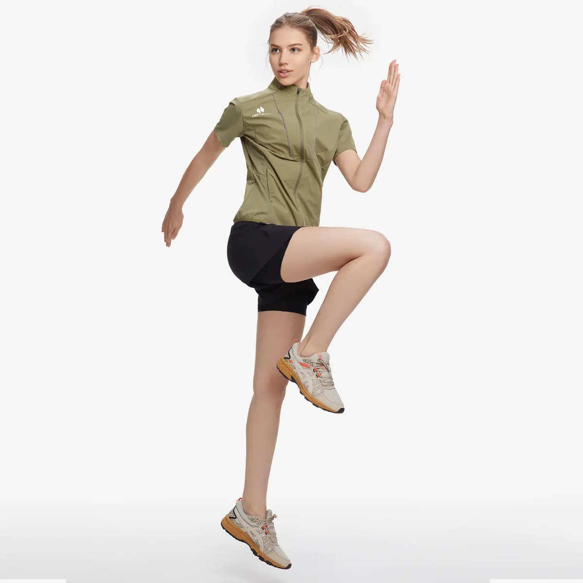 HOTSUIT Sweat Series Qadın İdman Köynəyi 23